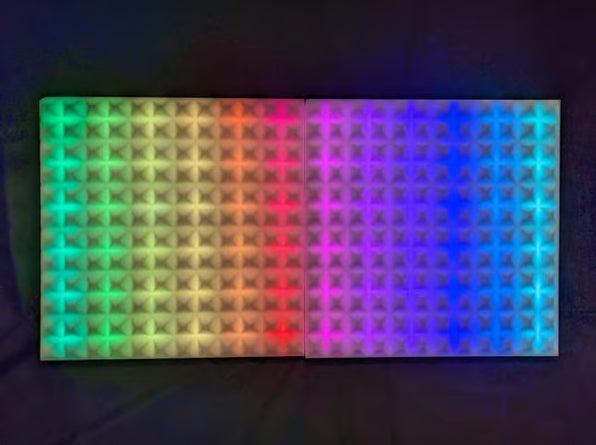 AV Panel: Acoustic Foam LED Panels