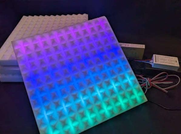 AV Panel: Acoustic Foam LED Panels