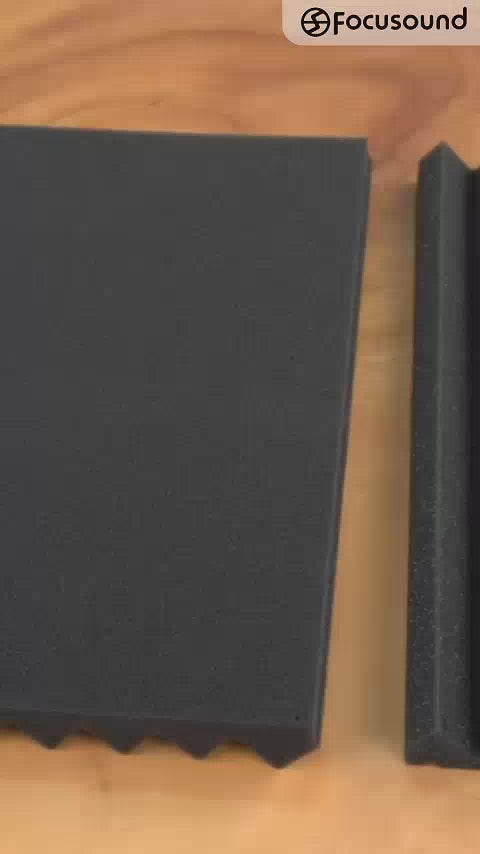 Focus0302C Paquete de 50 espumas absorbentes de sonido de 1 pulgada